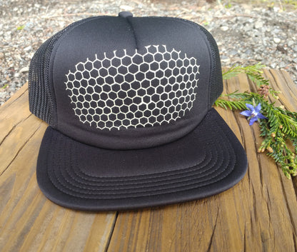 Honeycomb trucker hat